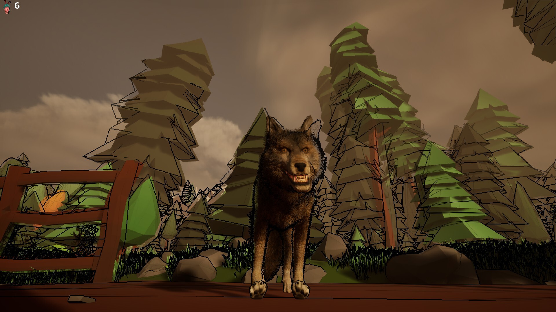 Drunken Wolf screenshot 1