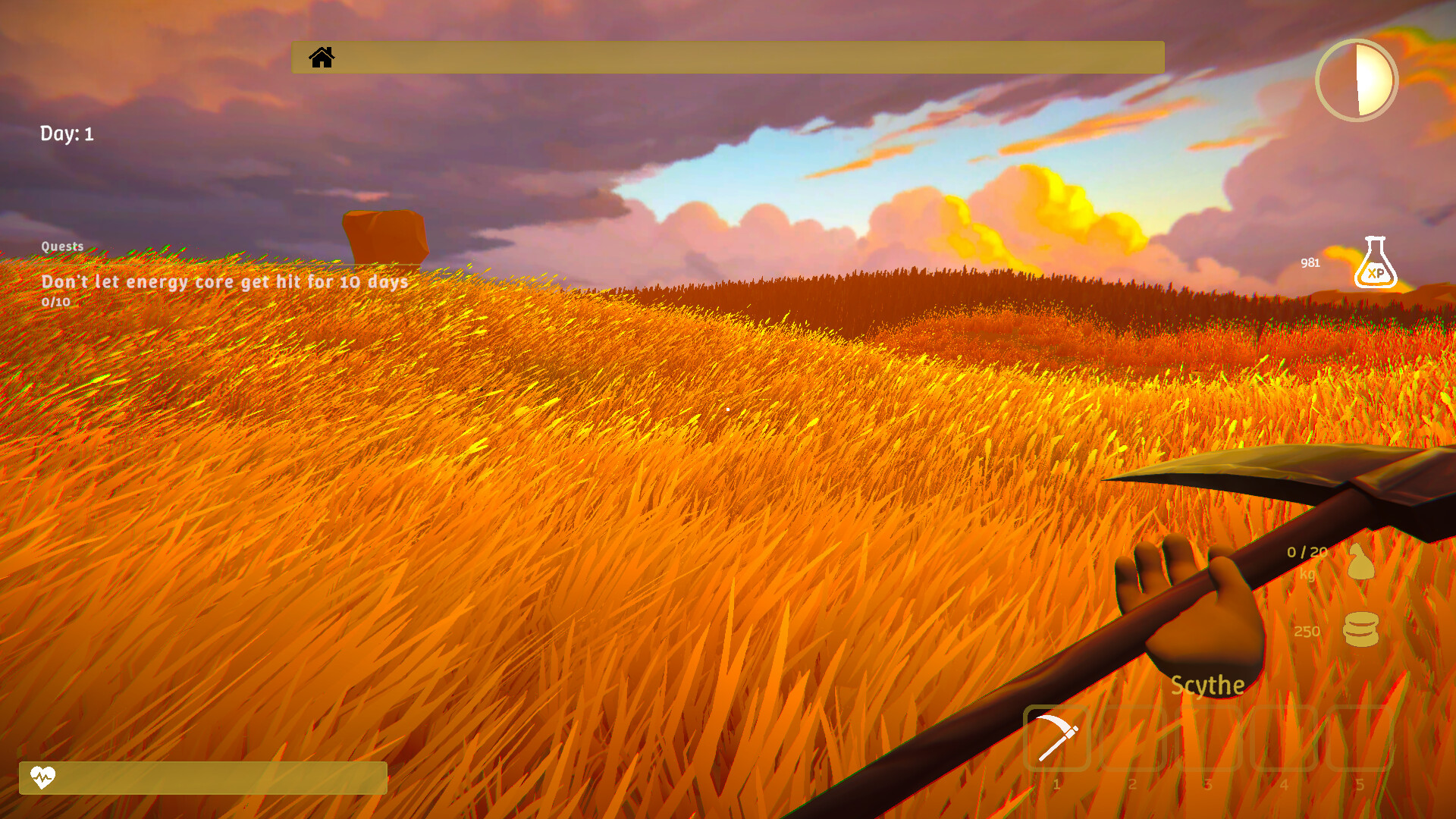 Cut The Grass: Farm Defense Survival screenshot 1