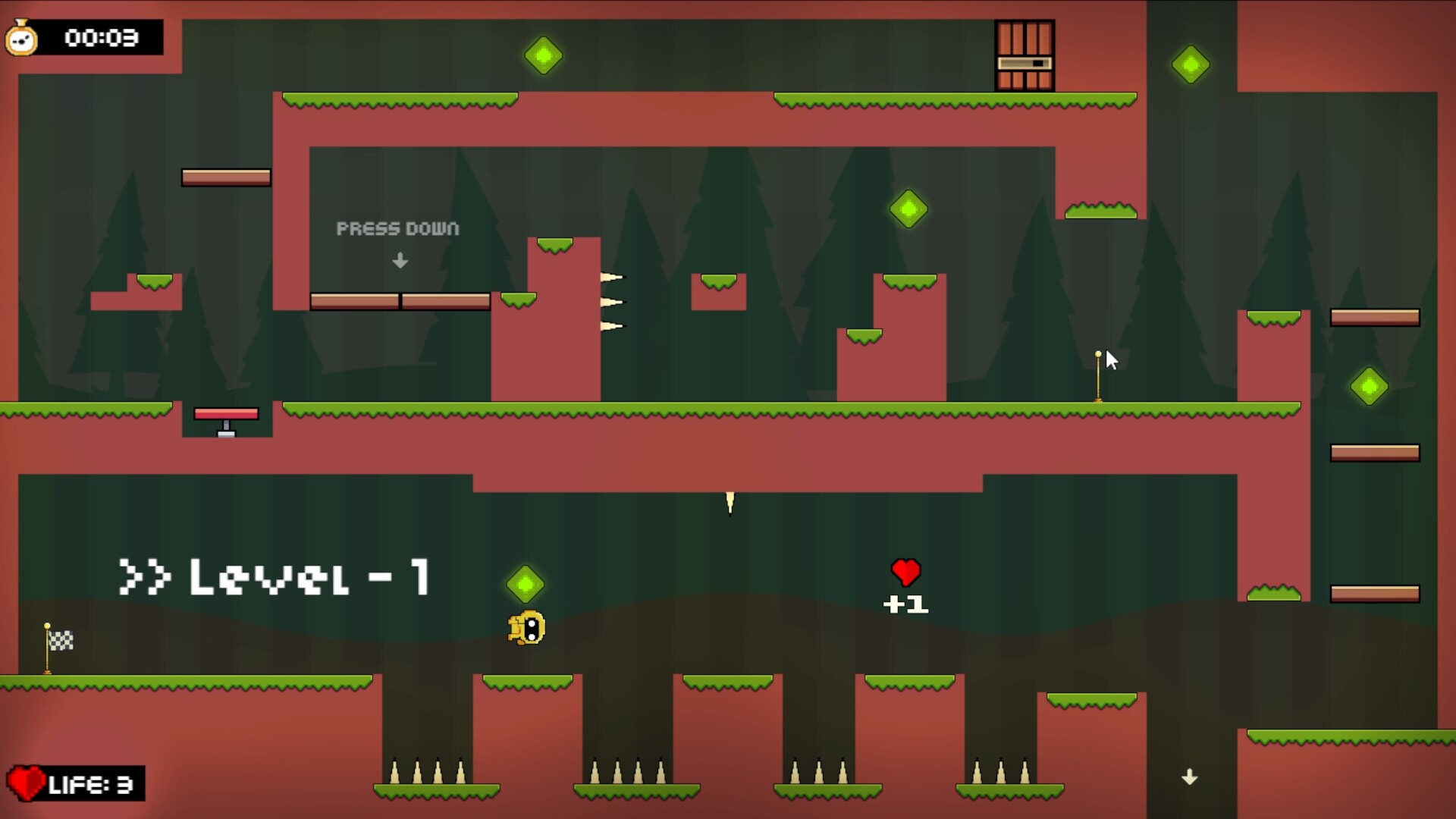 Escape from Spikes screenshot 1