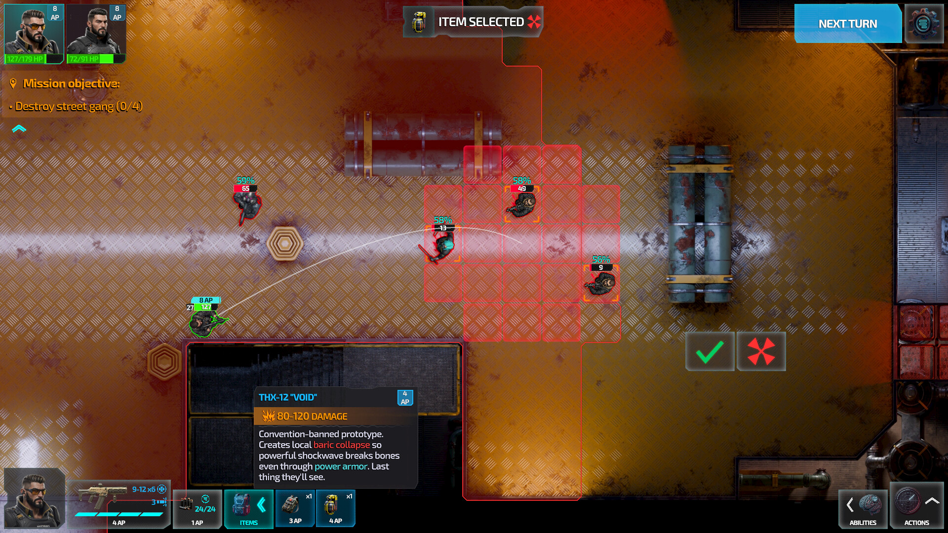 Humanity Echo: Cyberpunk Tactical RPG screenshot 6