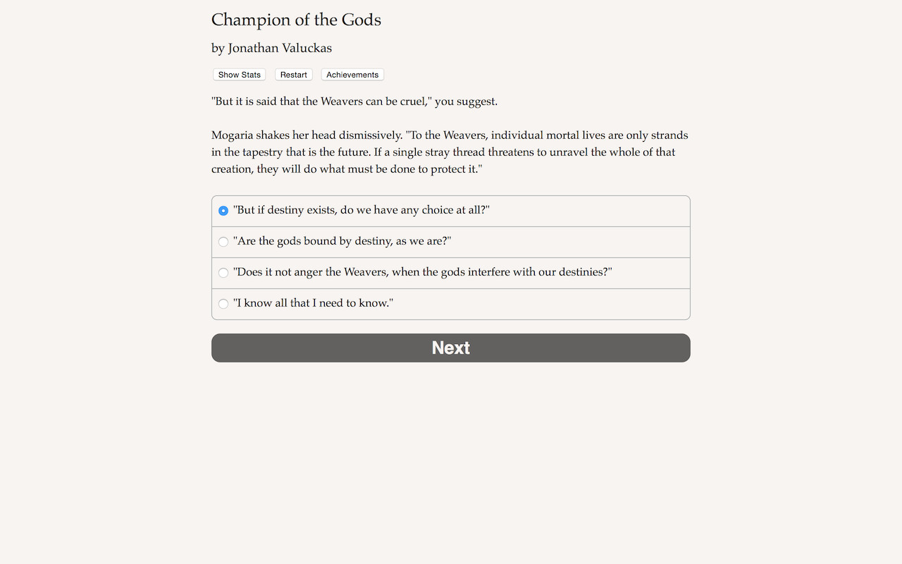Champion of the Gods screenshot 2