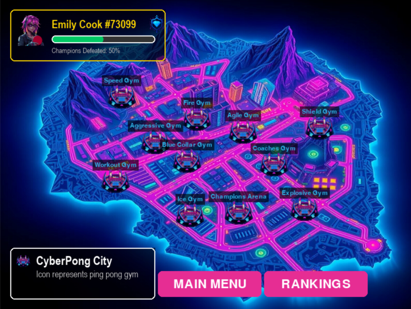CyberPong AI screenshot 3