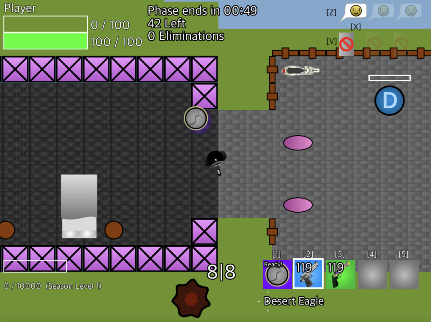 GRIDROYALE Battle Royale screenshot 1