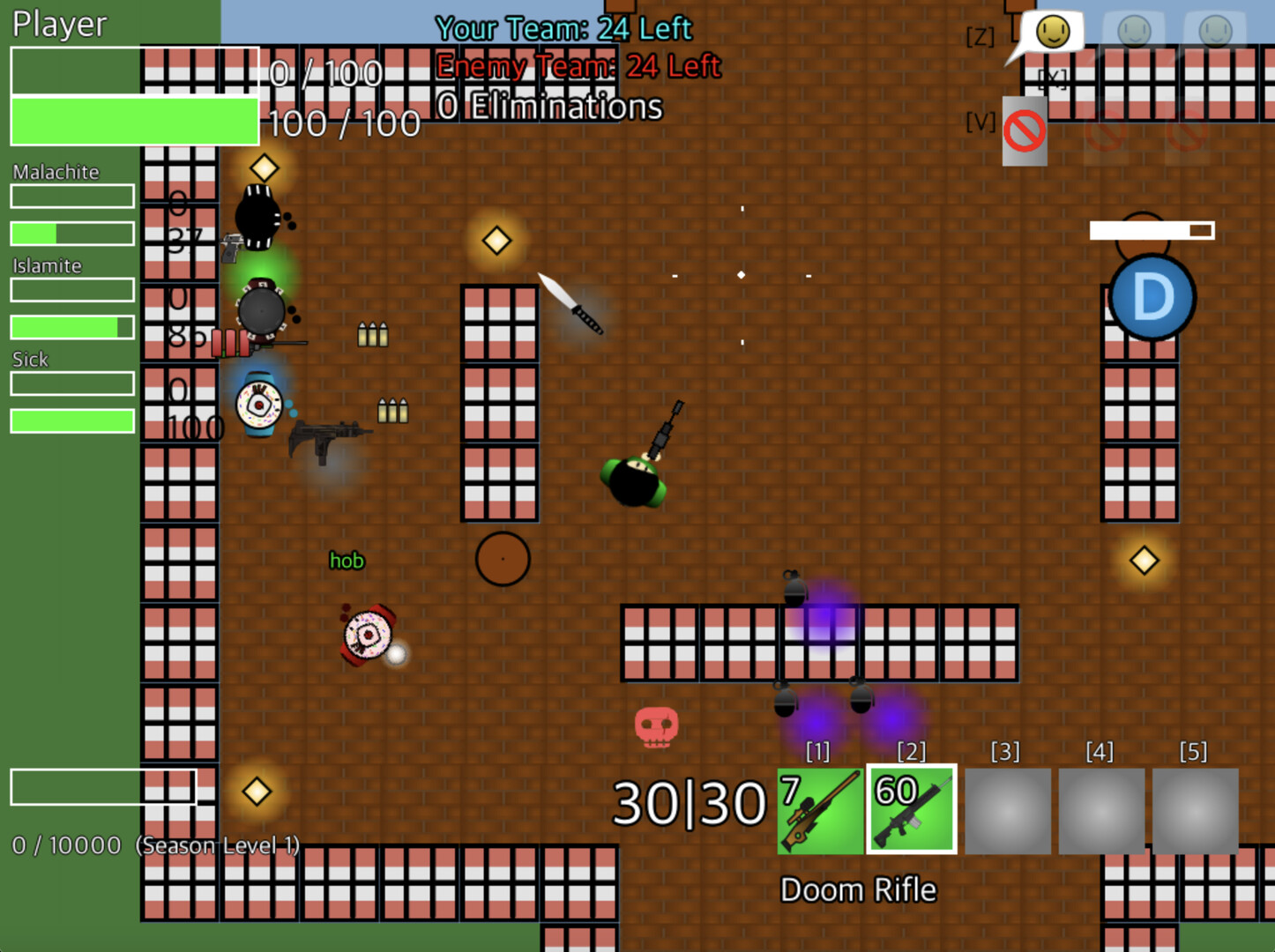 GRIDROYALE Battle Royale screenshot 4
