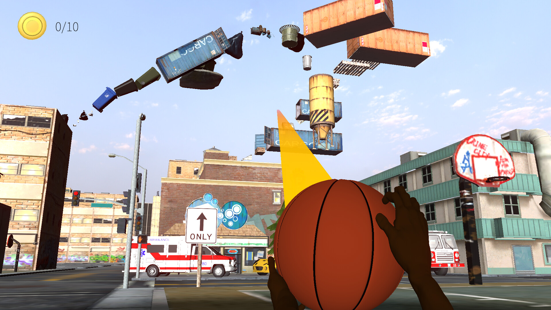 Shoot Up Basketball Pro screenshot 1