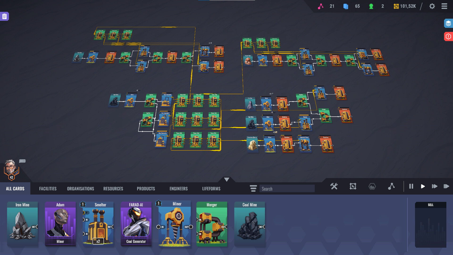 Factory Planner: First Sparks screenshot 1