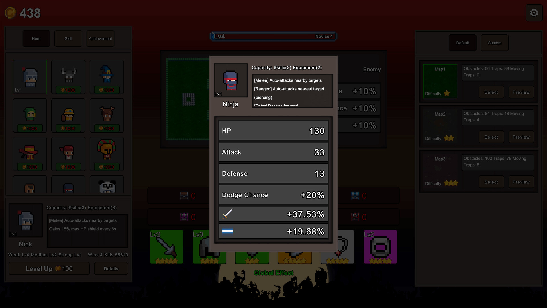 Secret Heroes-Survivor Roguelike screenshot 2