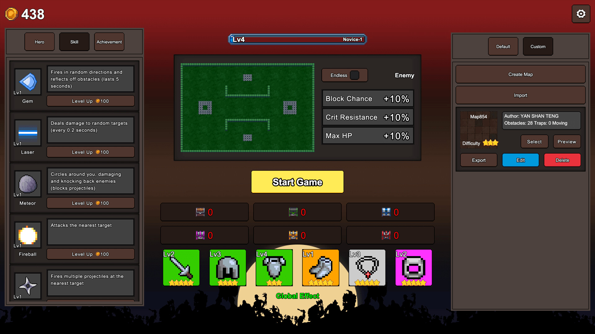 Secret Heroes-Survivor Roguelike screenshot 3