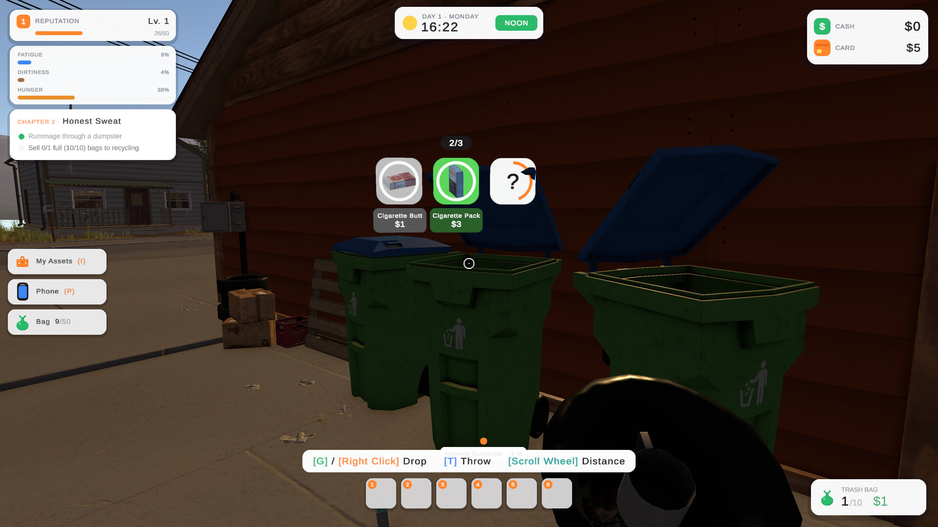 Dumpster Diving Simulator screenshot 10