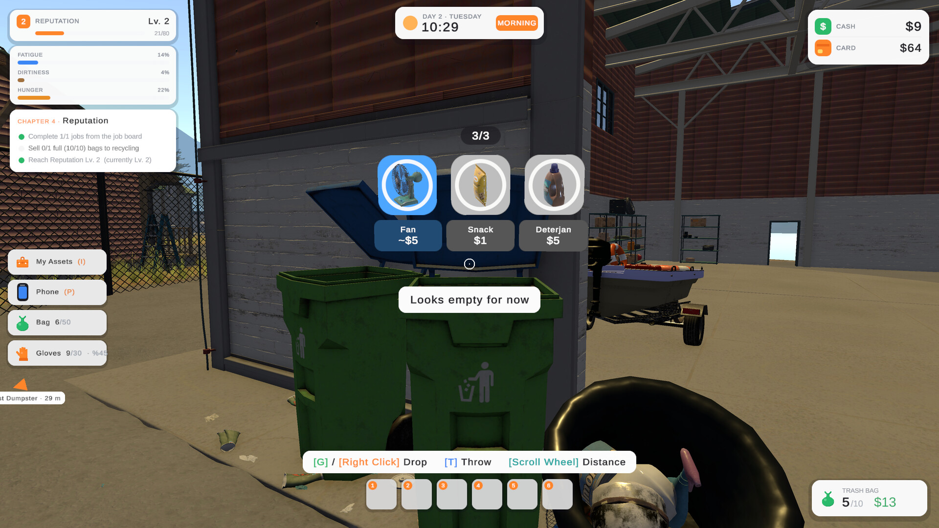 Dumpster Diving Simulator screenshot 1