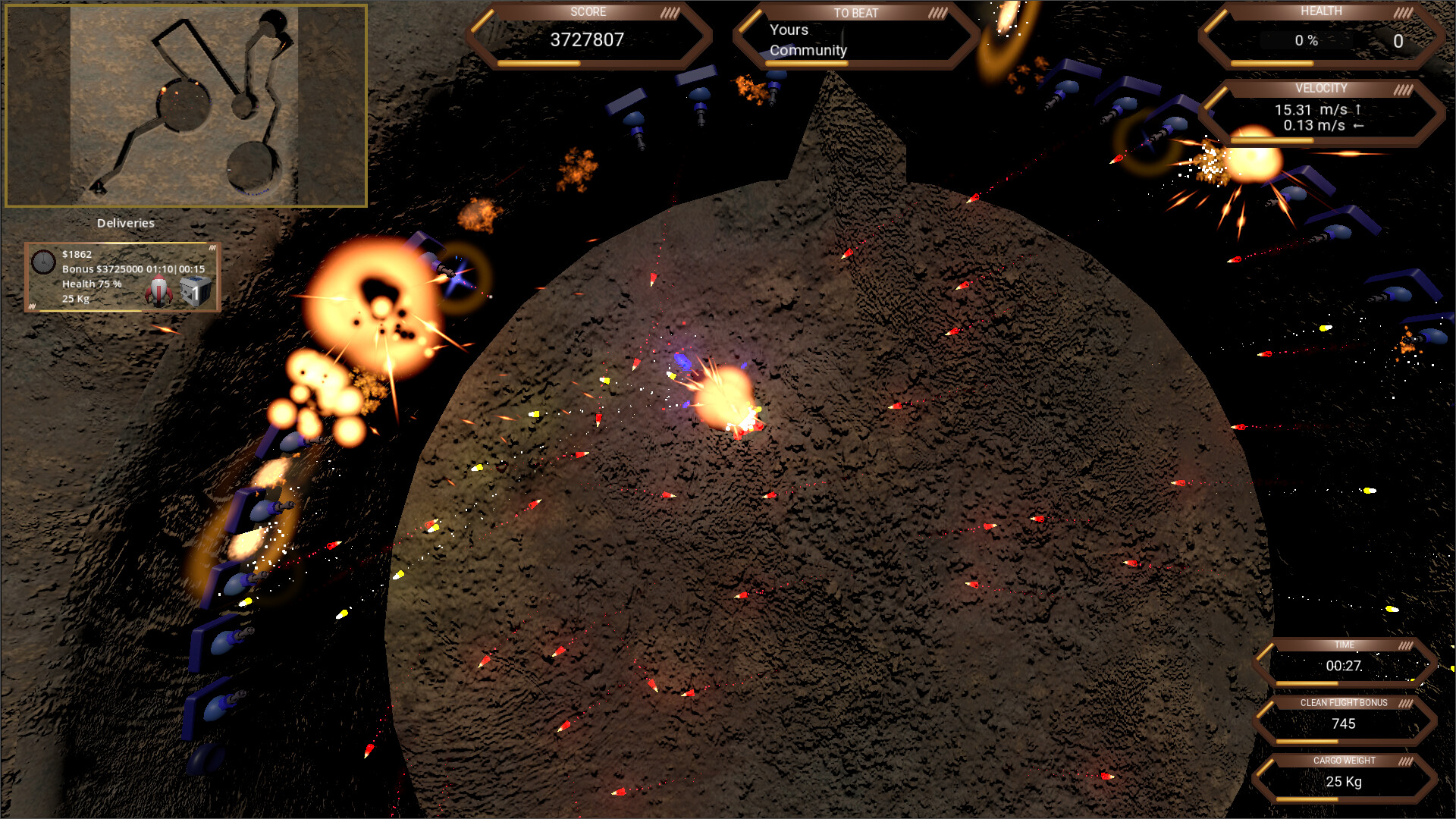 RocketShip Go Up screenshot 8