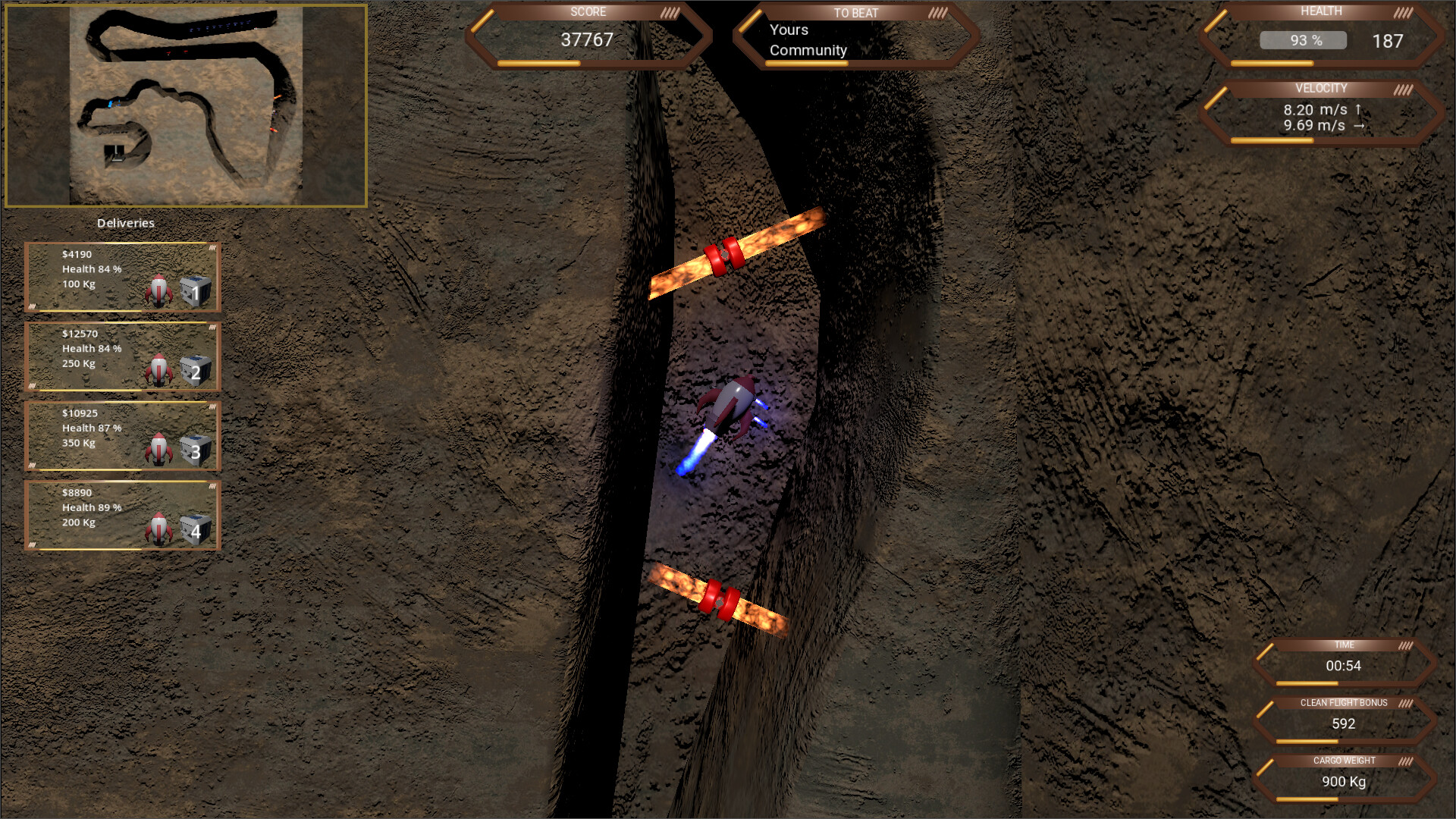 RocketShip Go Up screenshot 10