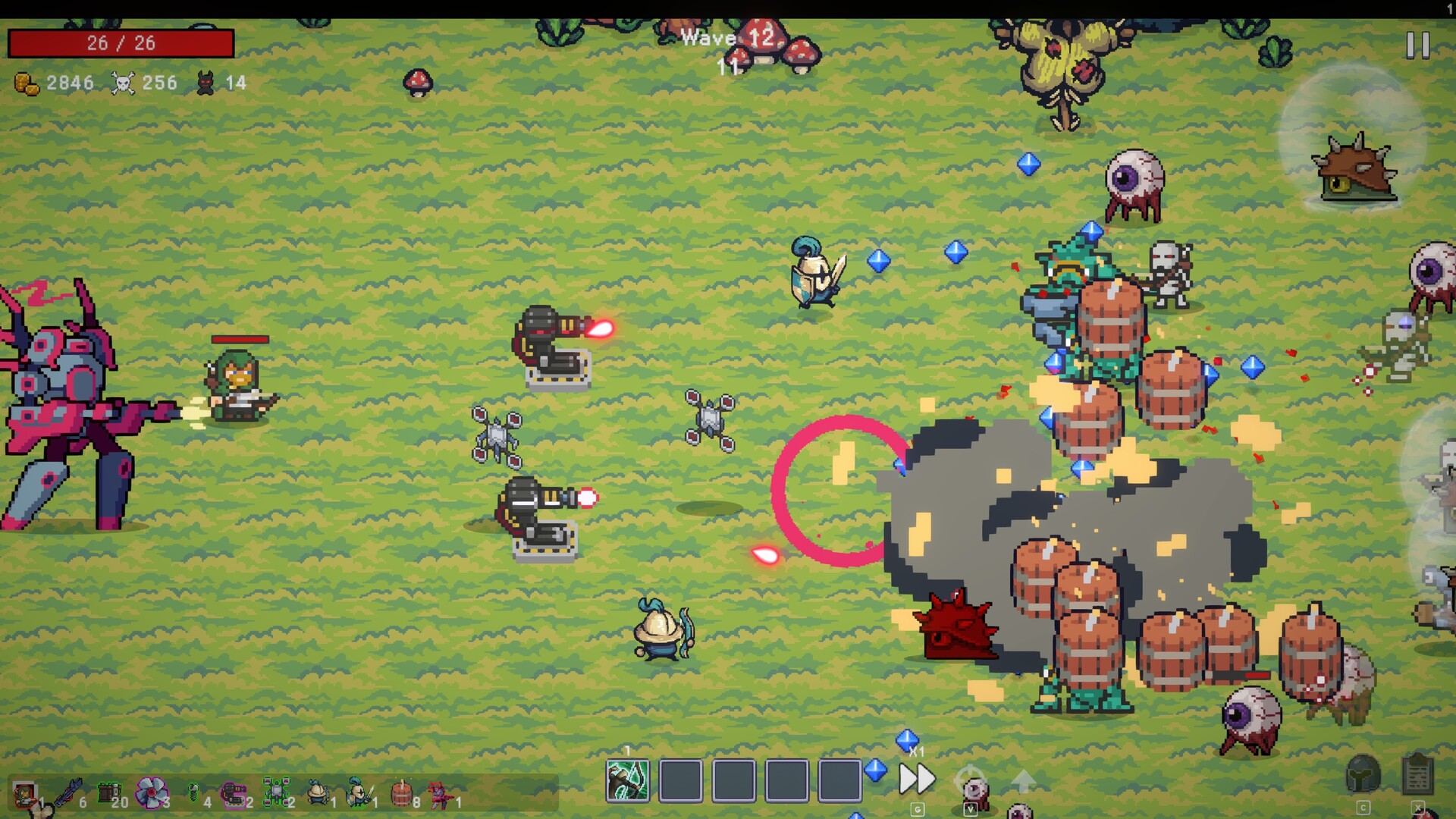 Pixel Survivors: Defense screenshot 10