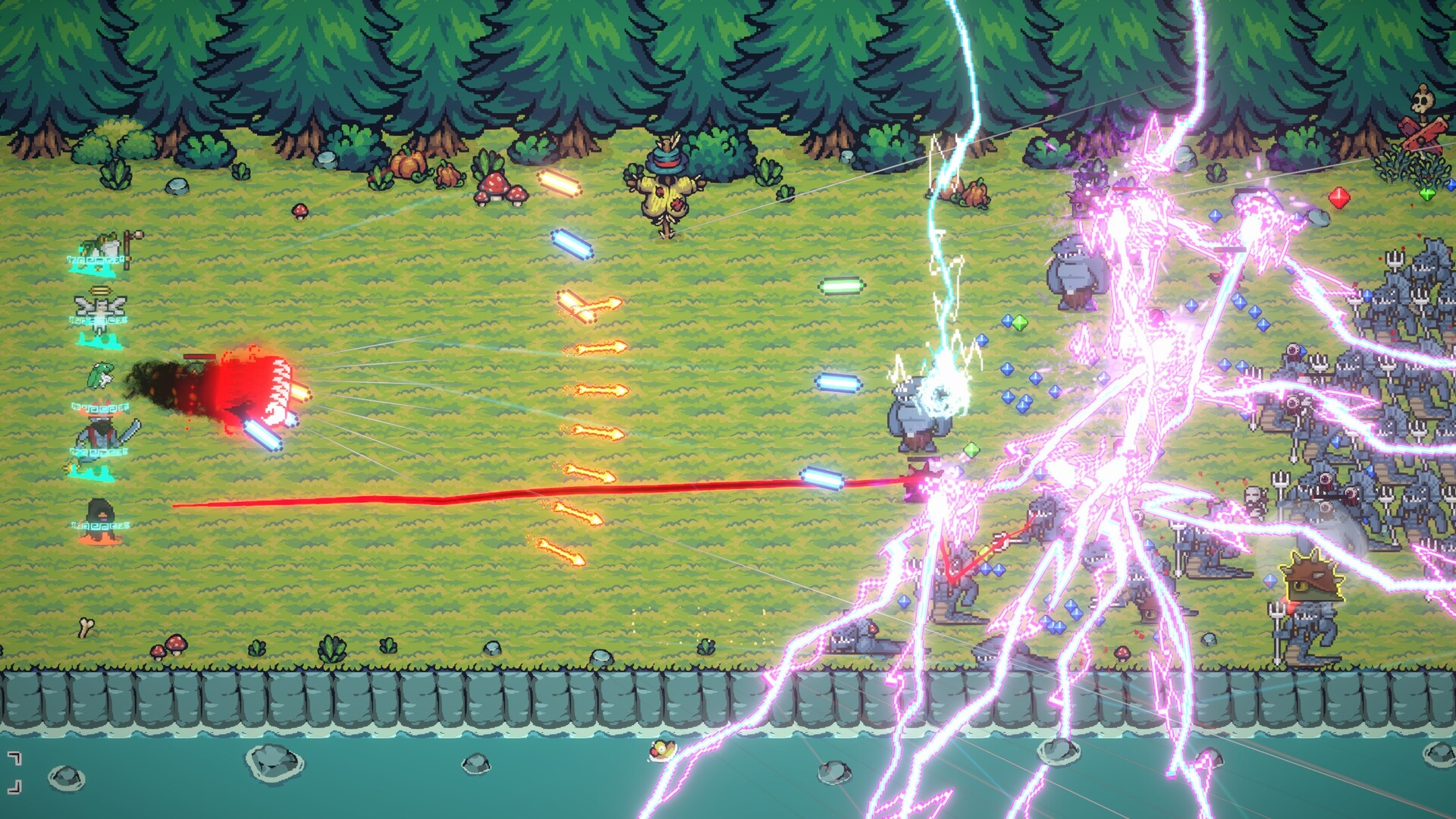 Pixel Survivors: Defense screenshot 1