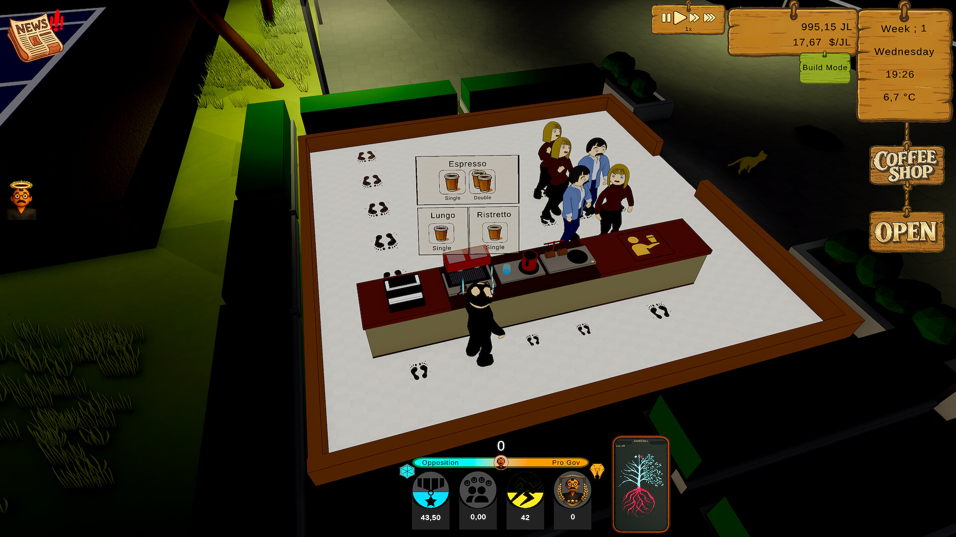 Life in Jasskia: a Coffee Shop screenshot 6