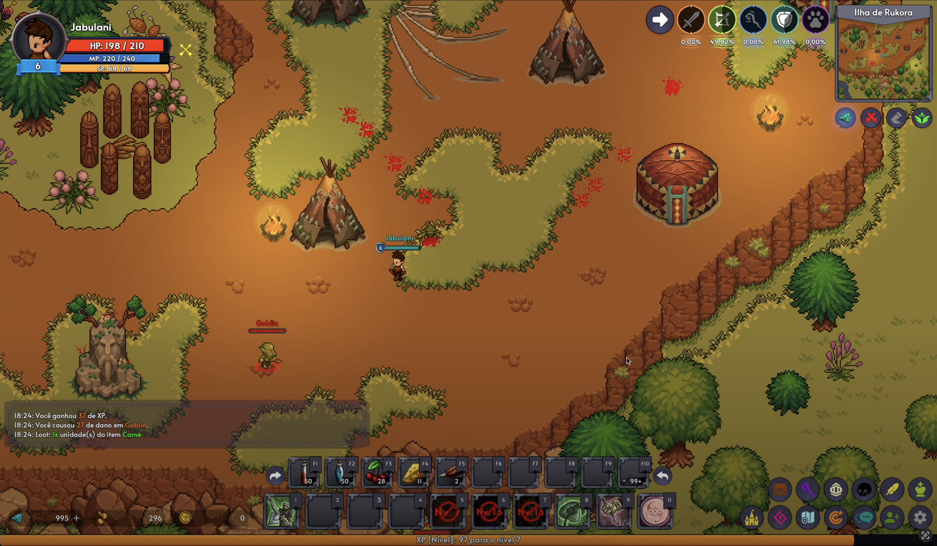 Grind Hero: MMORPG screenshot 1