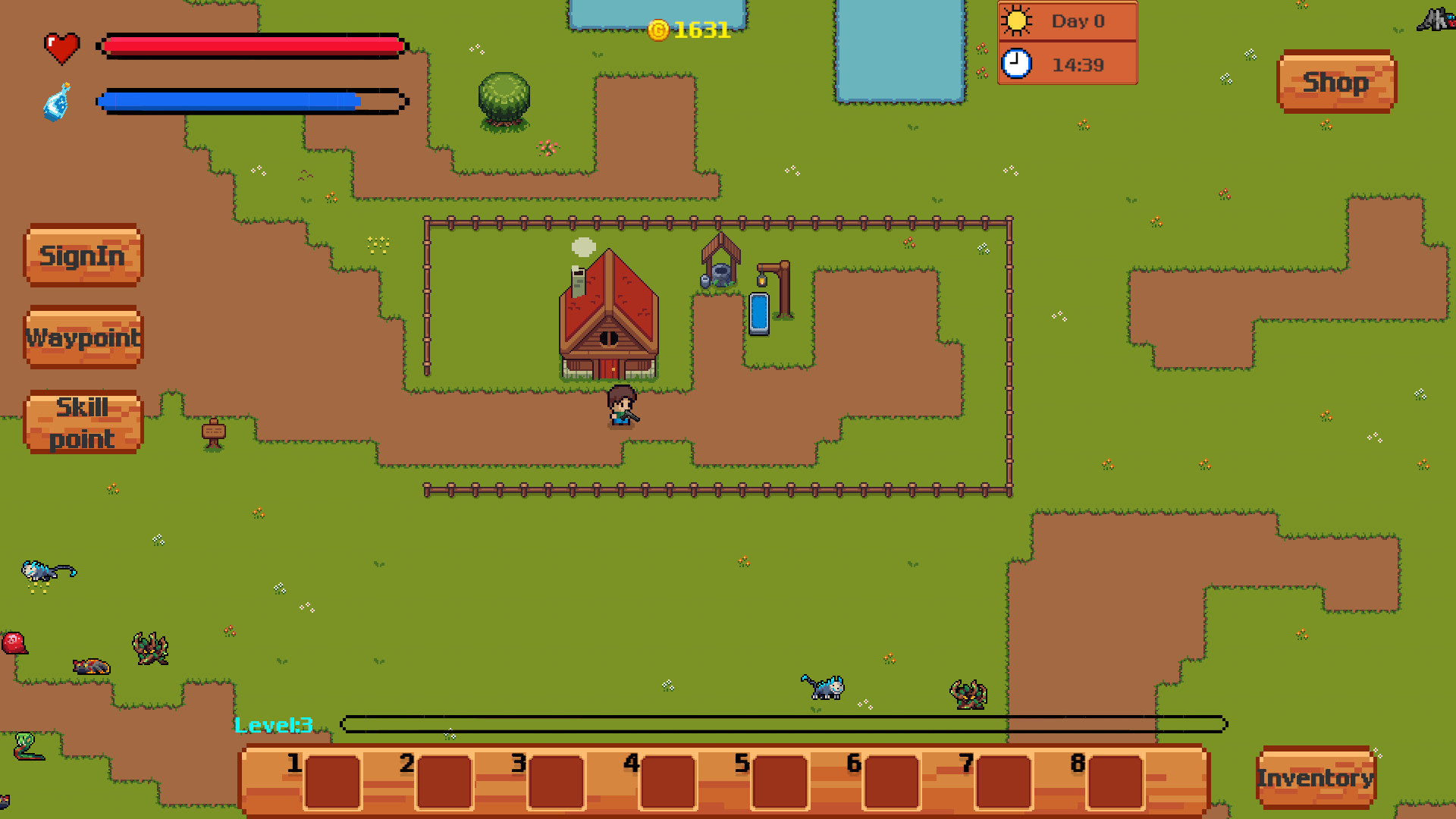 Pixel Rampage screenshot 1