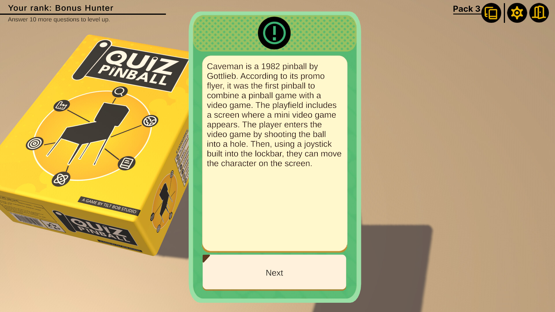 Quiz Pinball: The Quiz You Didn't Know You Needed screenshot 3