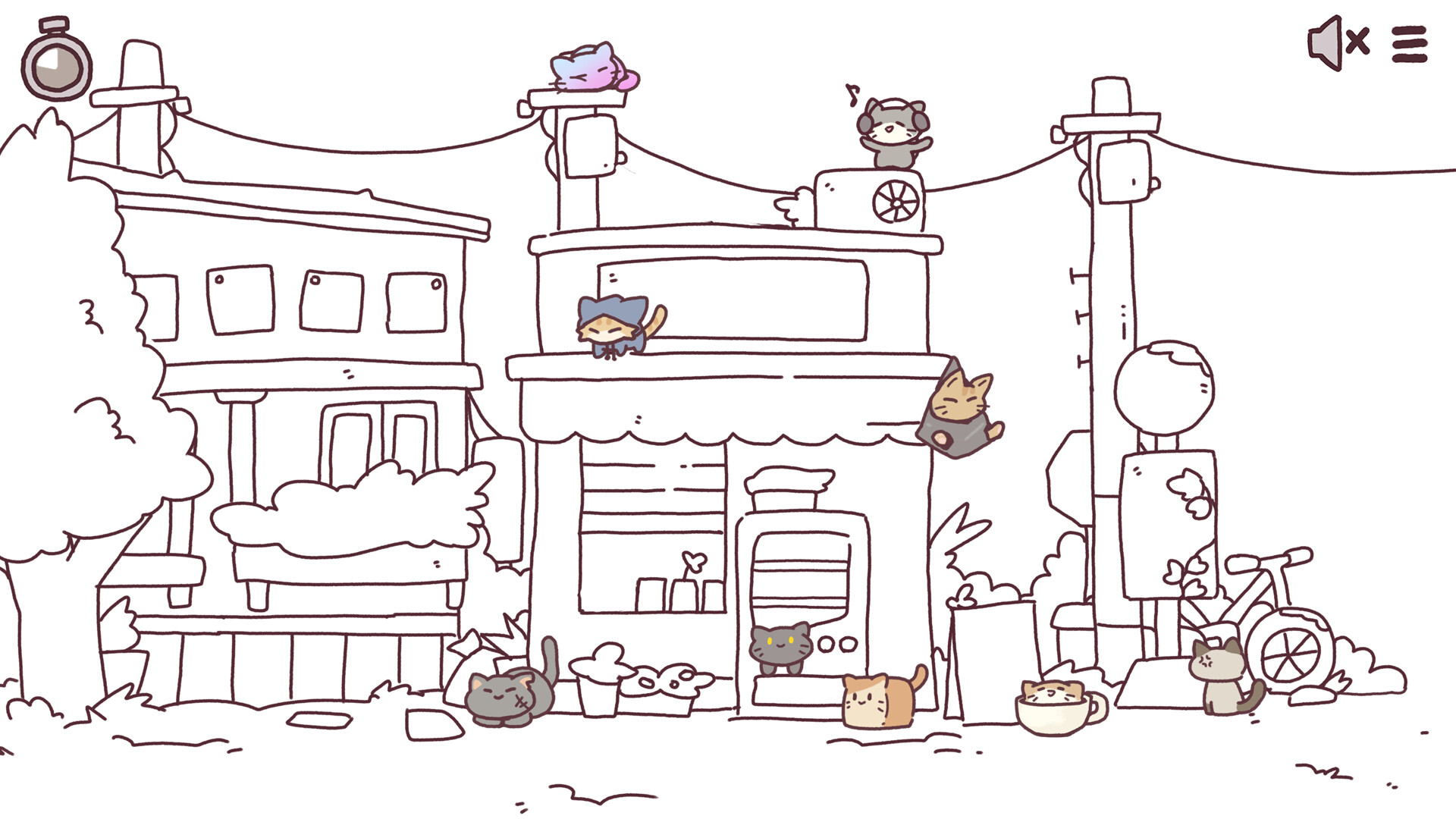 Just Waiting Cats screenshot 1