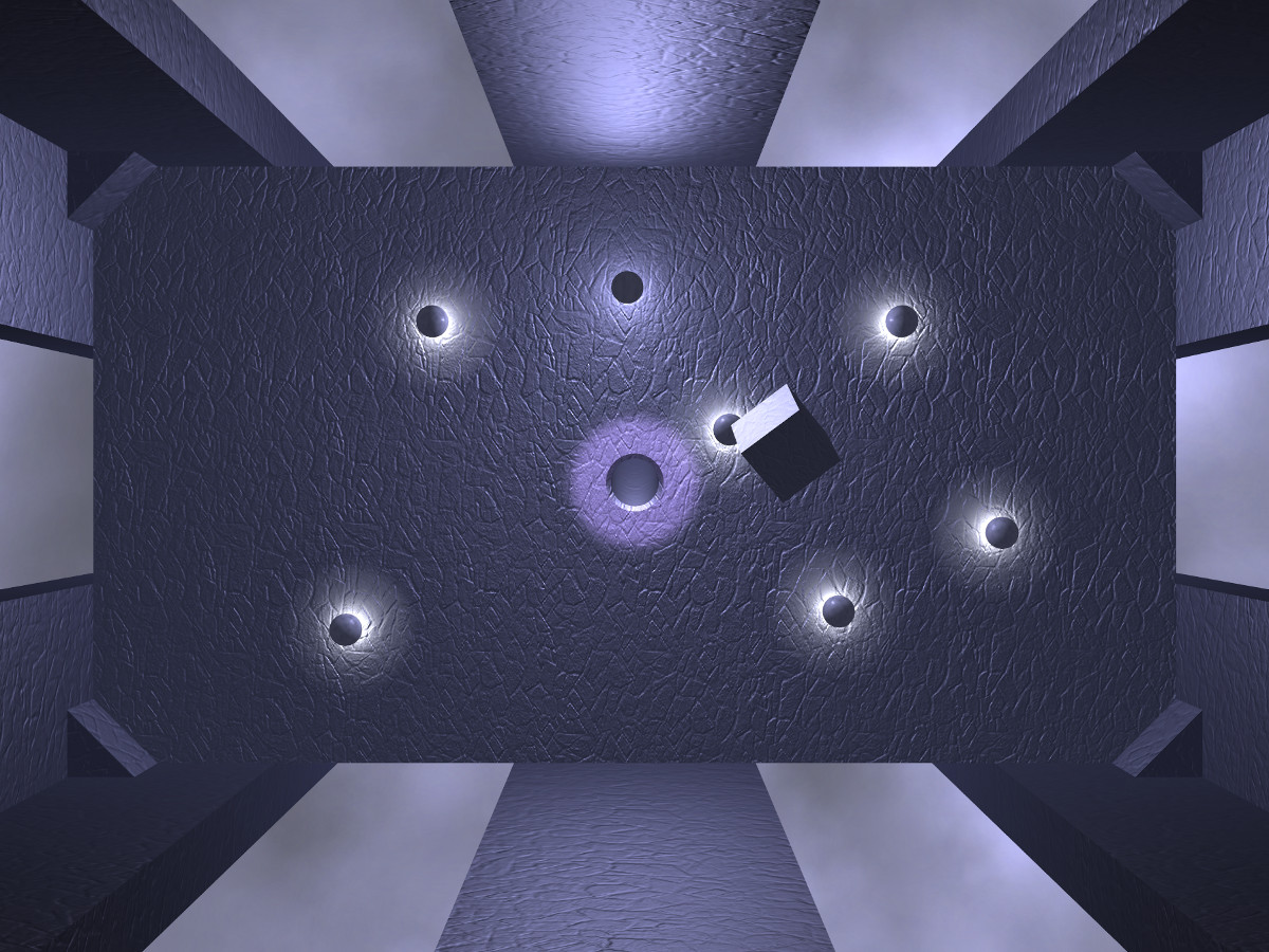 "Glow Ball" - The billiard puzzle game screenshot 3