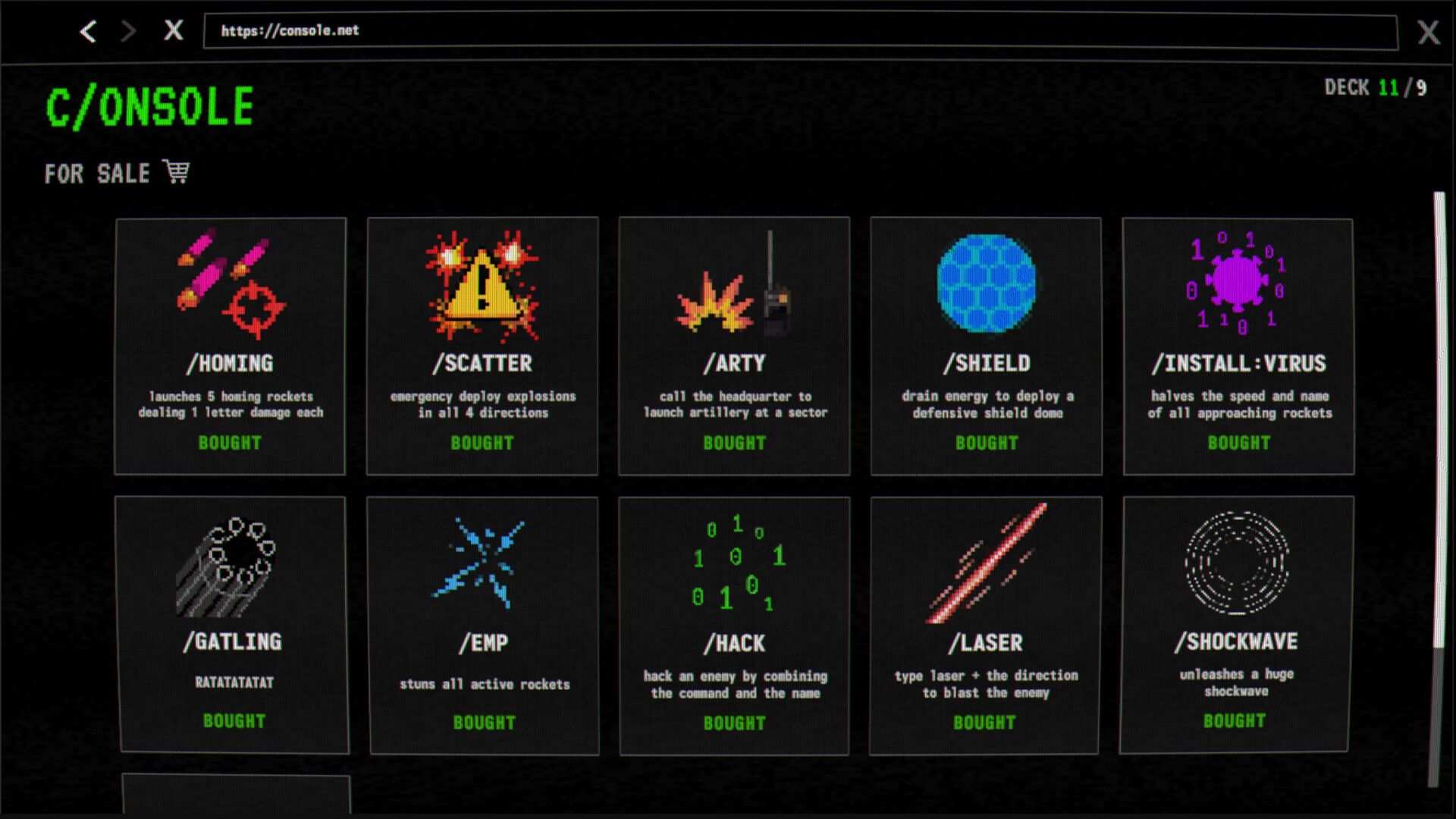 TYPE screenshot 2