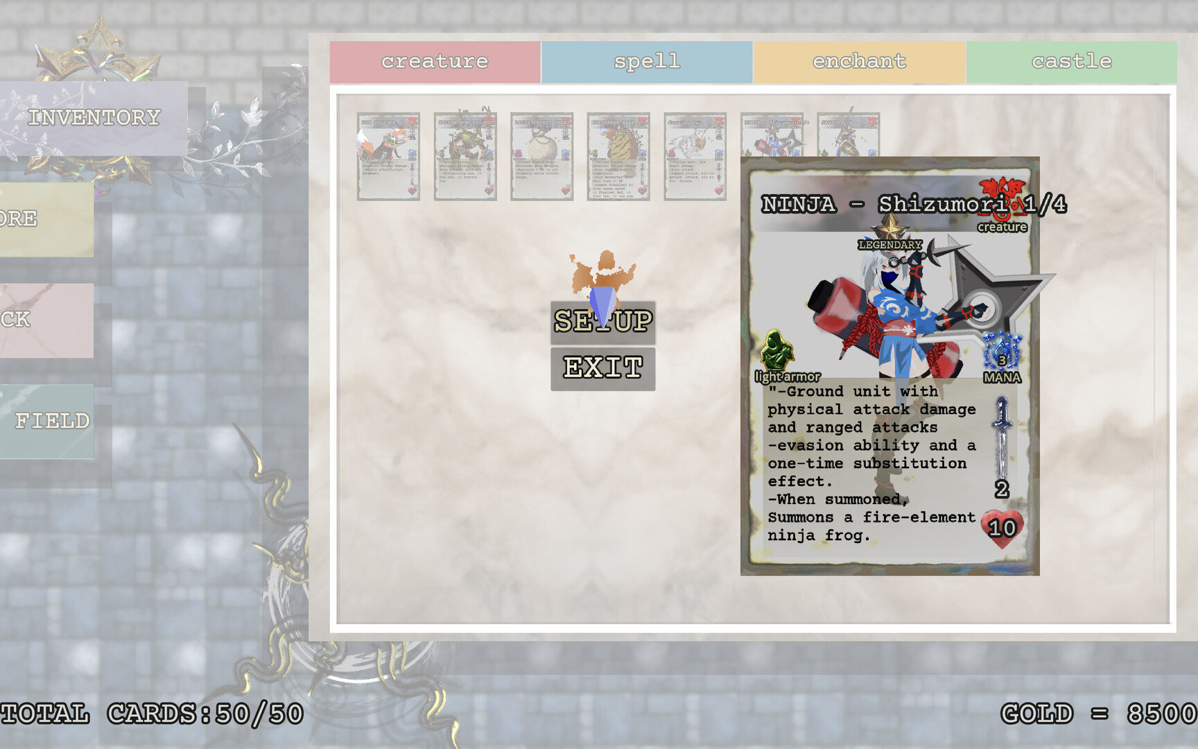 Mage of Tempest Castle screenshot 2