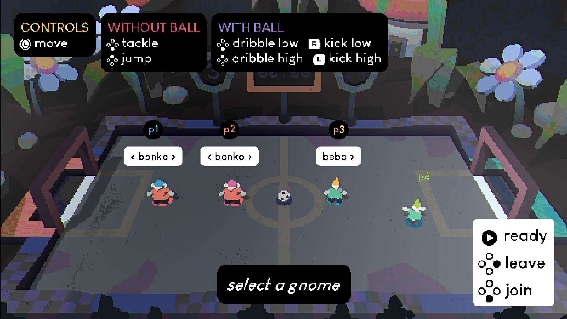 Gnomeball screenshot 2