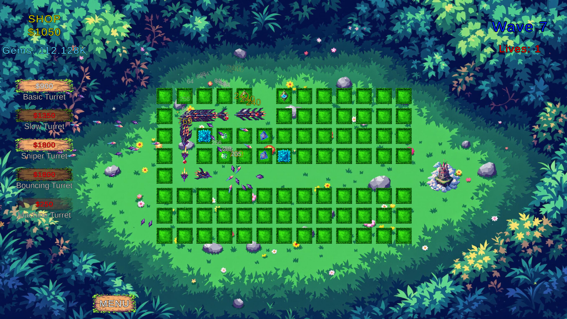 Gemspire: Incremental Invasion screenshot 1