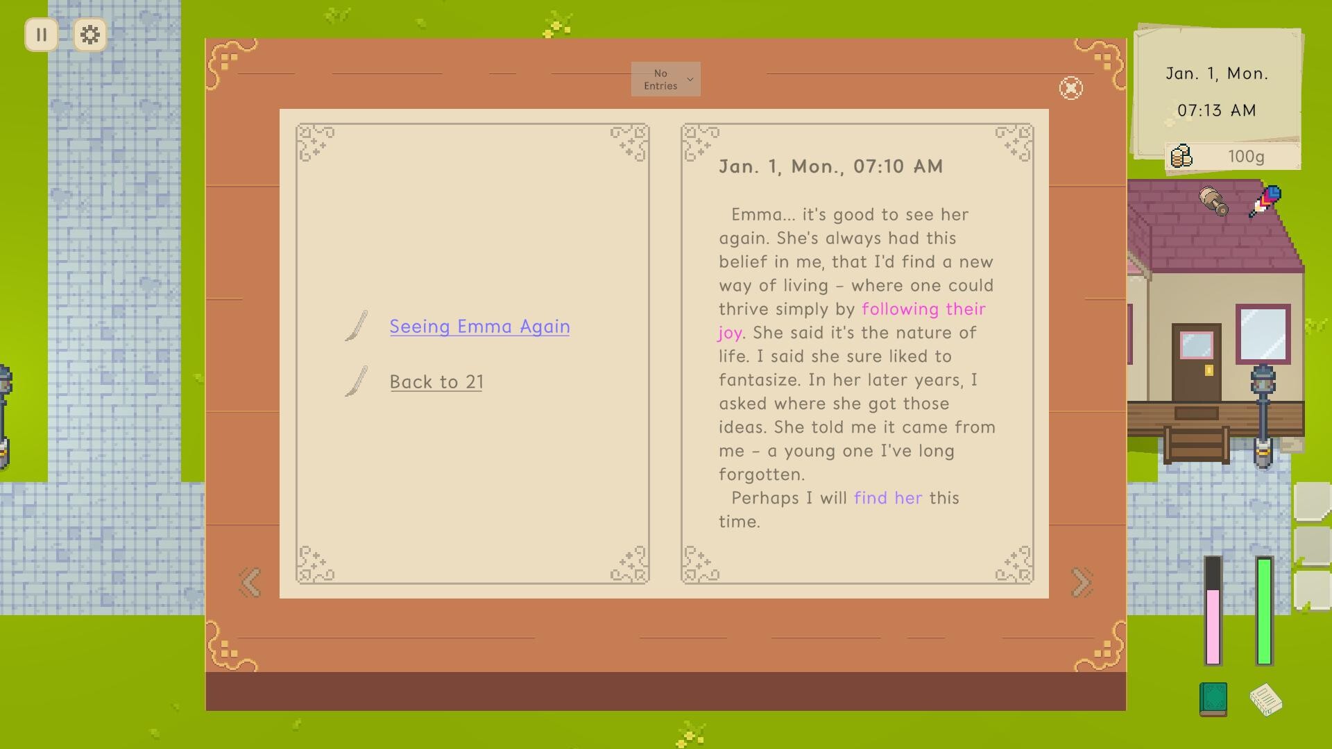 Back to 21 screenshot 2