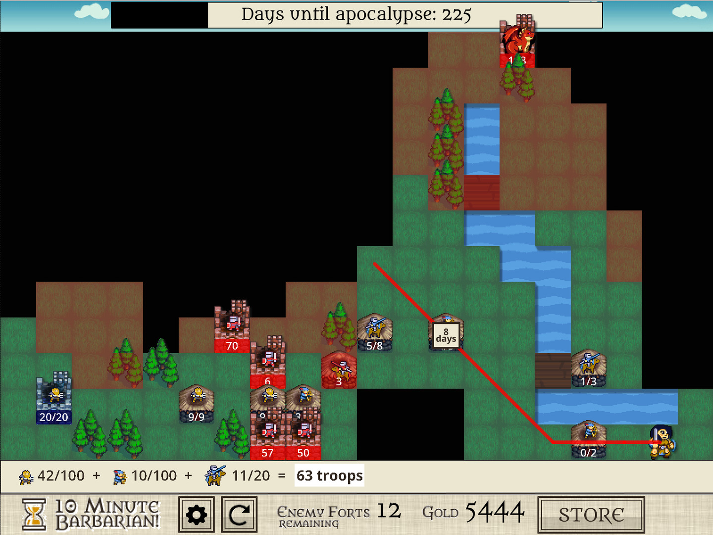 10 Minute Barbarian screenshot 2