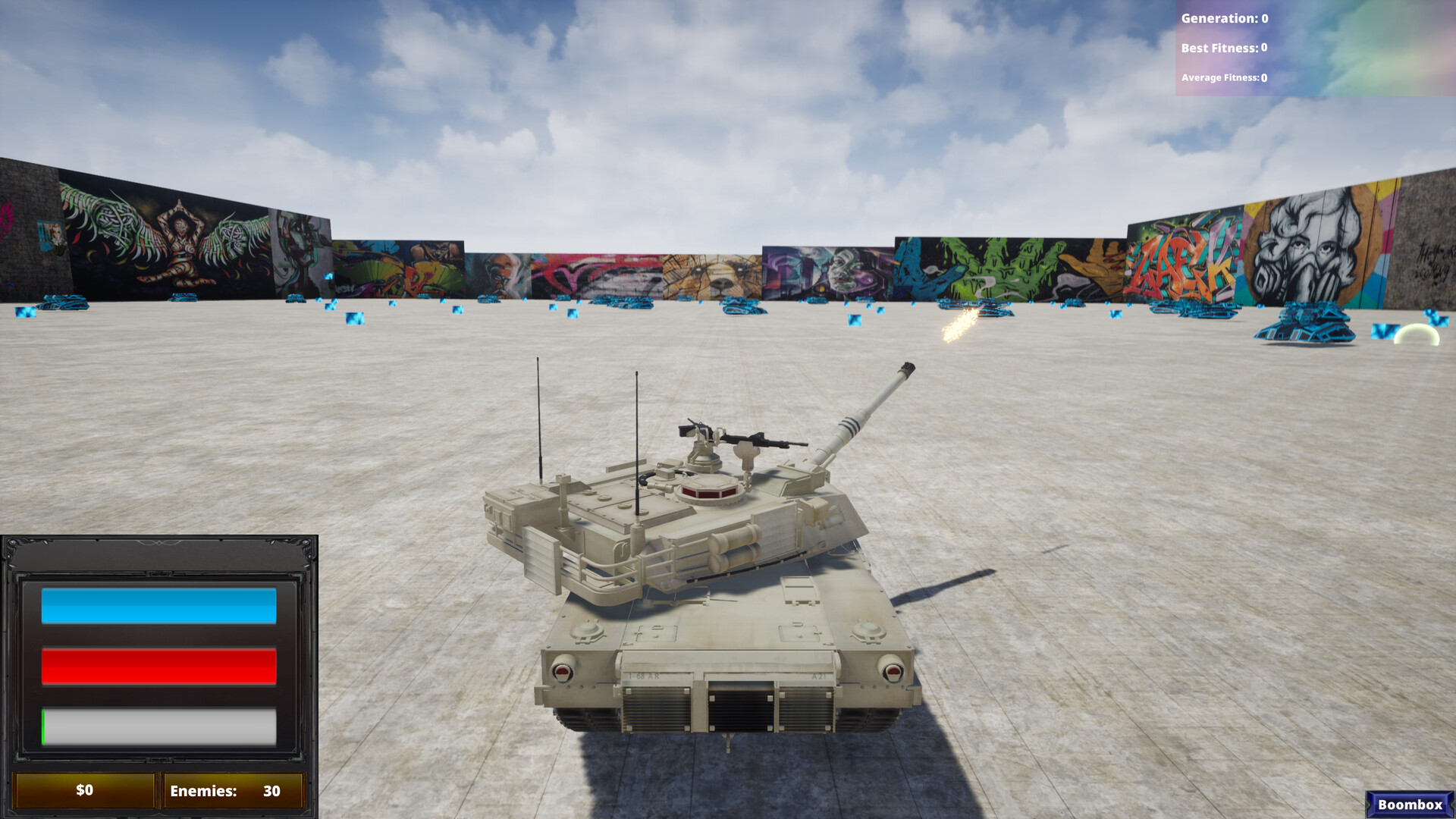 Neural Tanks screenshot 1