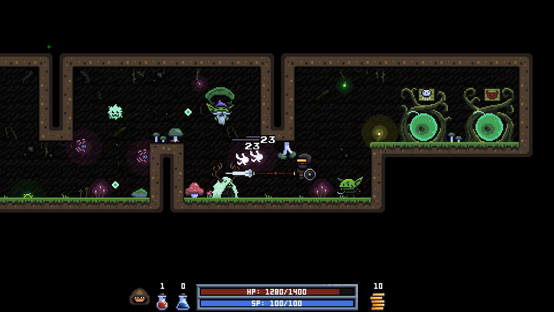 Warrior Mage or Rogue alike screenshot 7