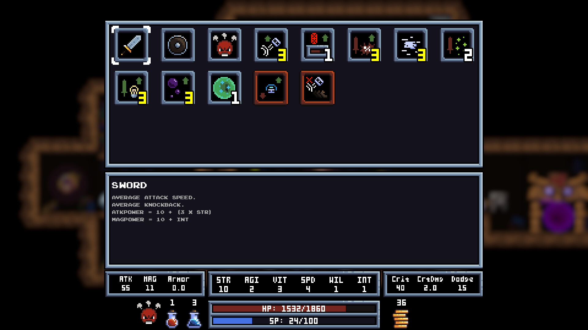 Warrior Mage or Rogue alike screenshot 6