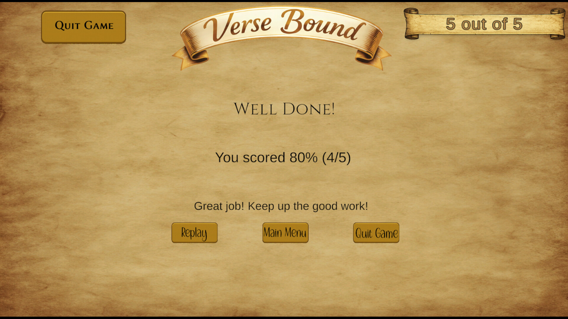 Verse Bound screenshot 4