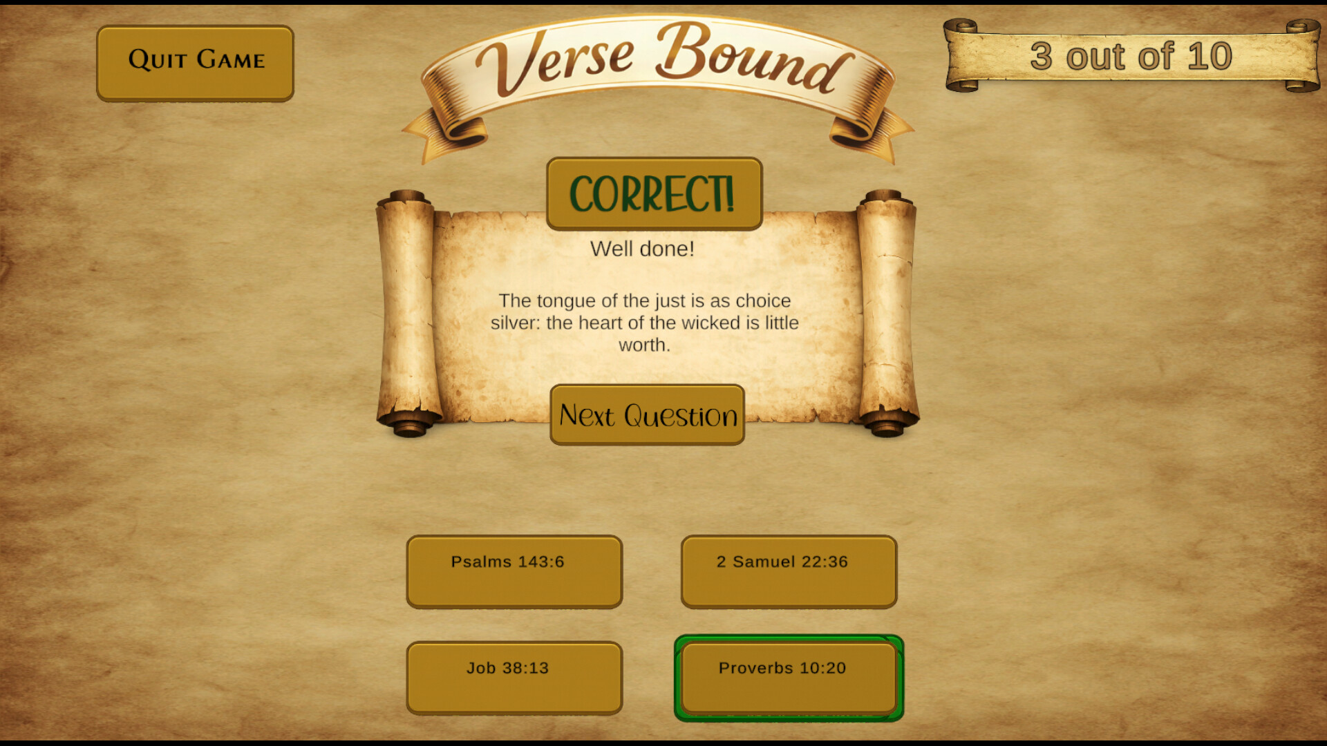 Verse Bound screenshot 3