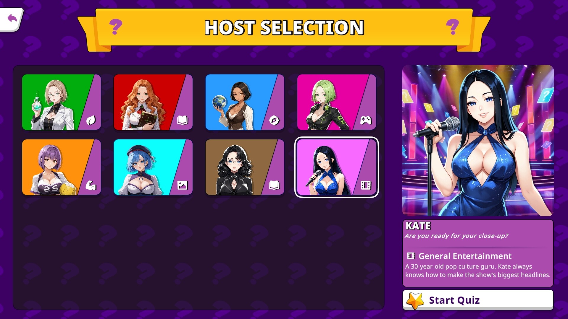 A Sexy Quiz Show screenshot 1