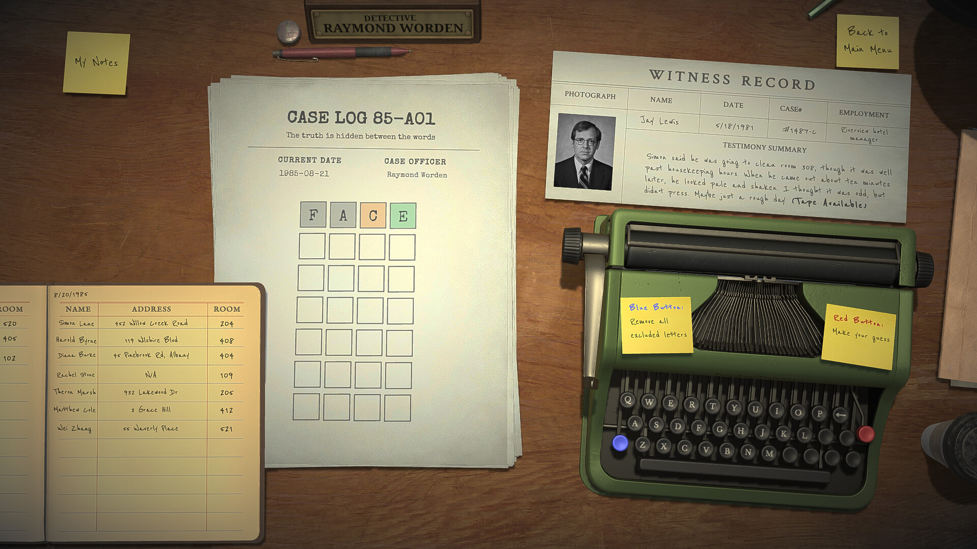 Detective Worden screenshot 1