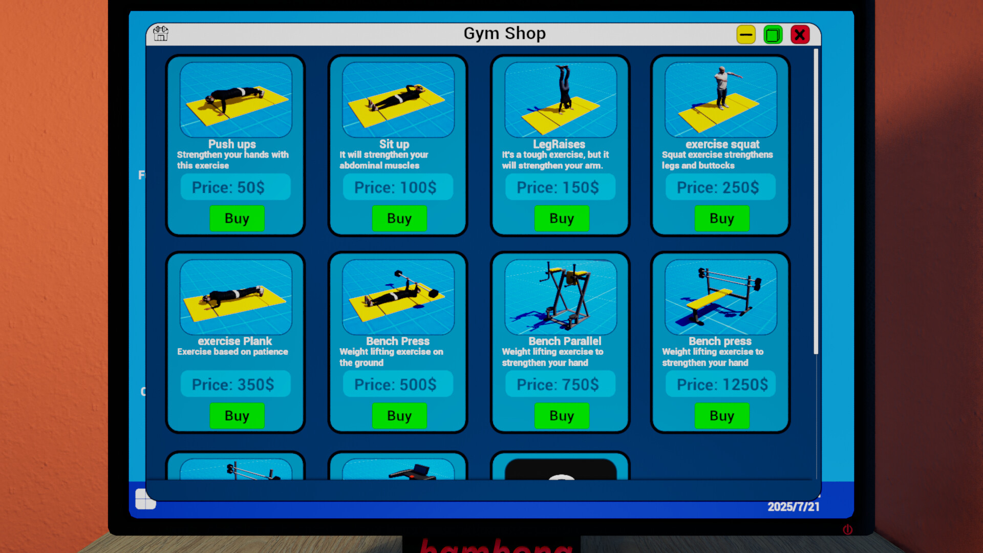 Gym Simulator screenshot 3