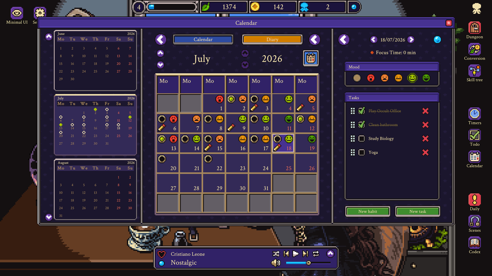 Occult Office: Lofi Rituals screenshot 10