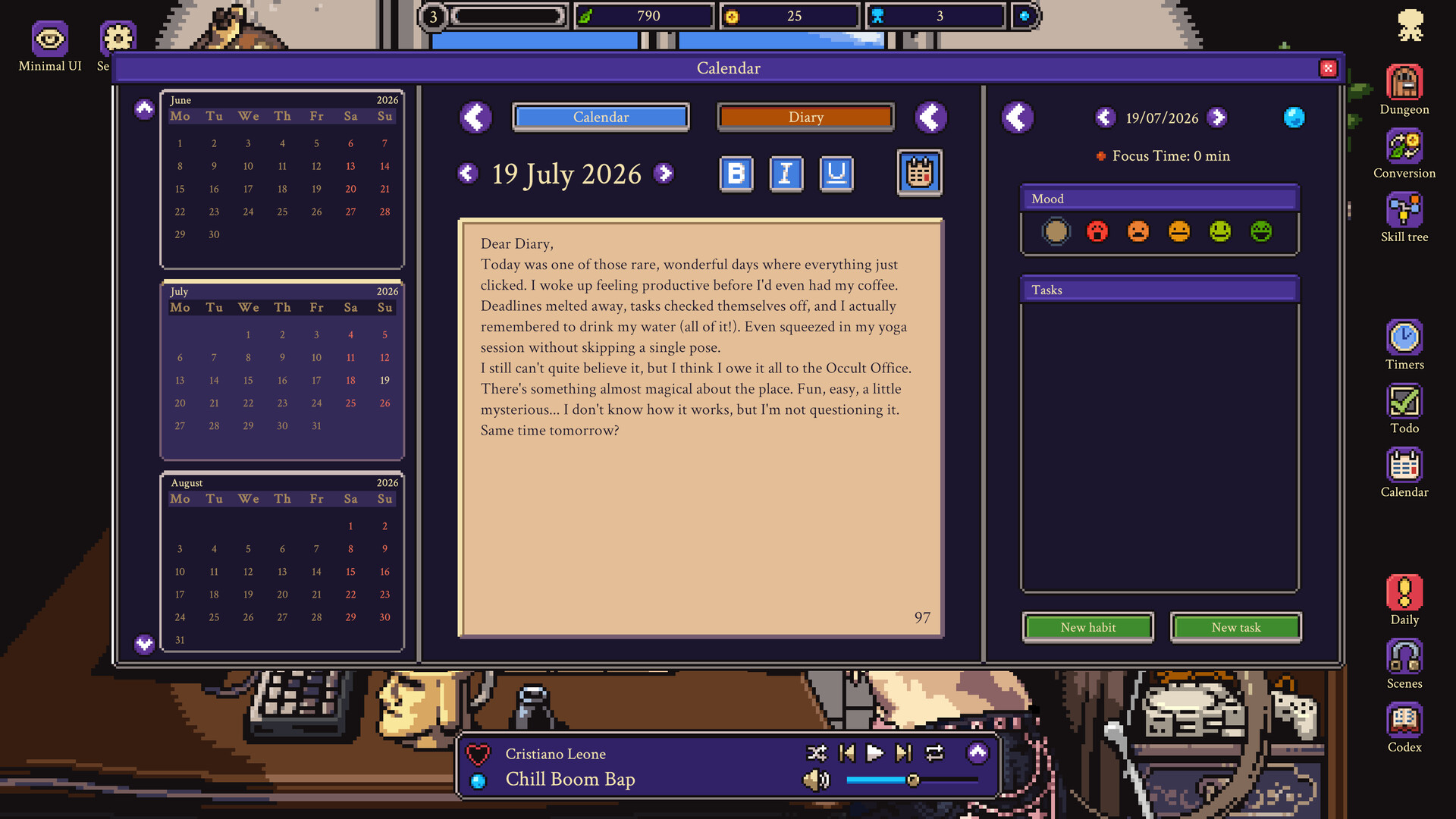 Occult Office: Lofi Rituals screenshot 15