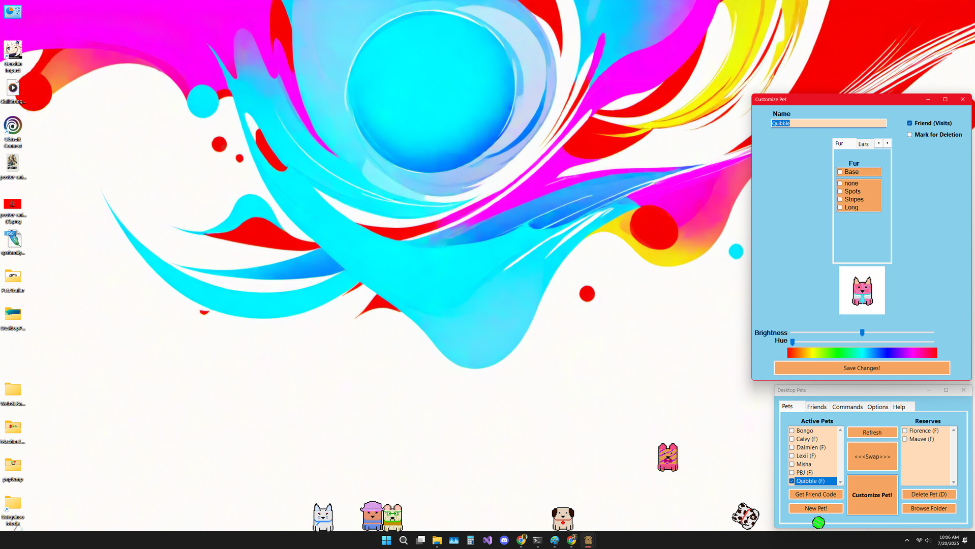 Datquinso Desktop Pets screenshot 3