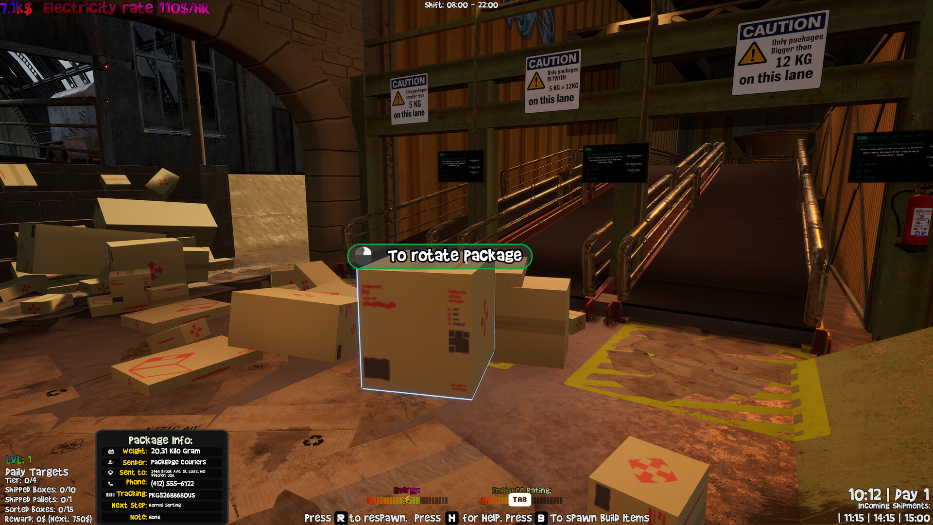 Parcel Frenzy: Get To Work! screenshot 1