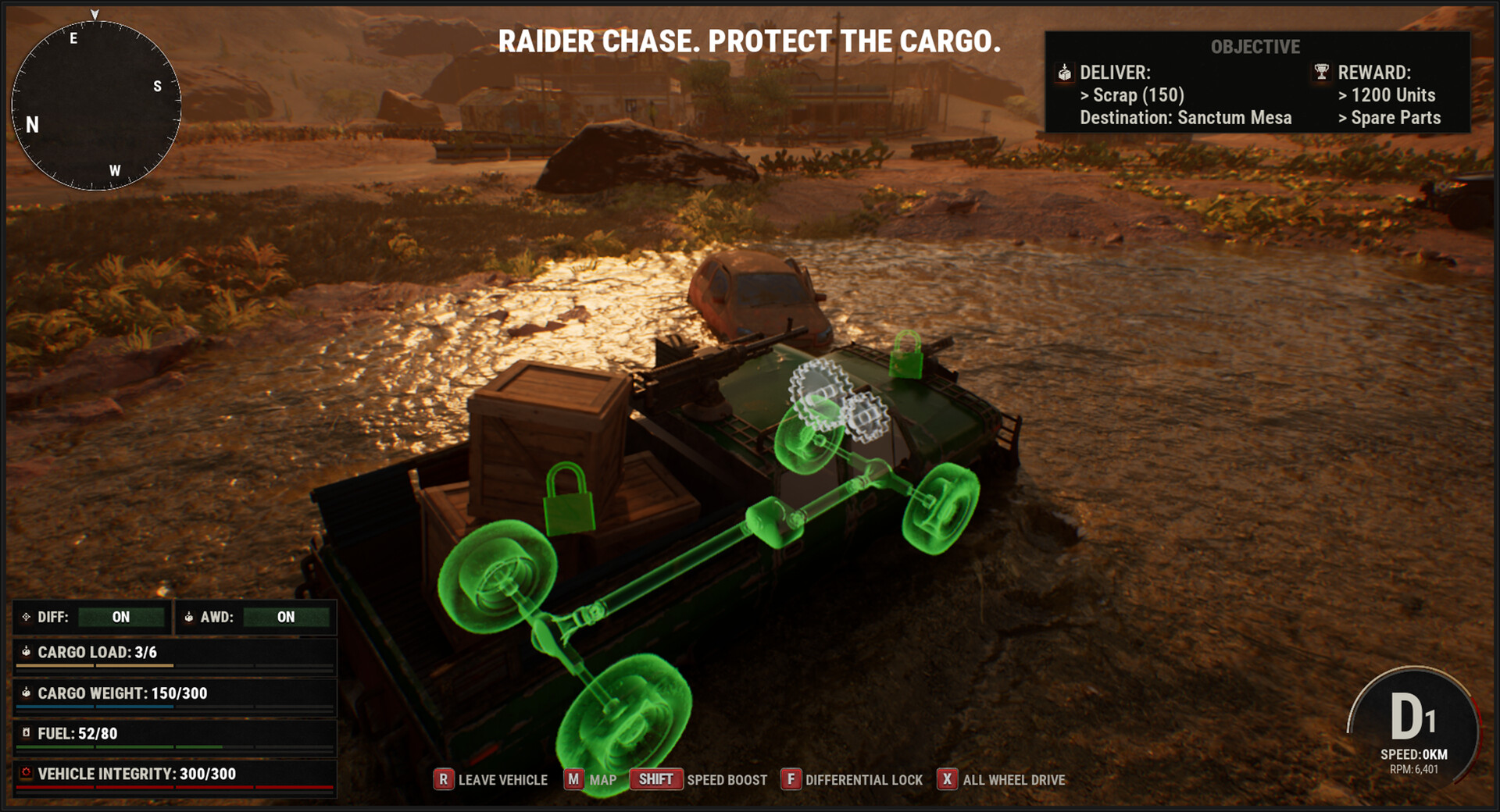 CARGO: Co-Op Delivery Simulator in Post Apocalyptic World screenshot 1