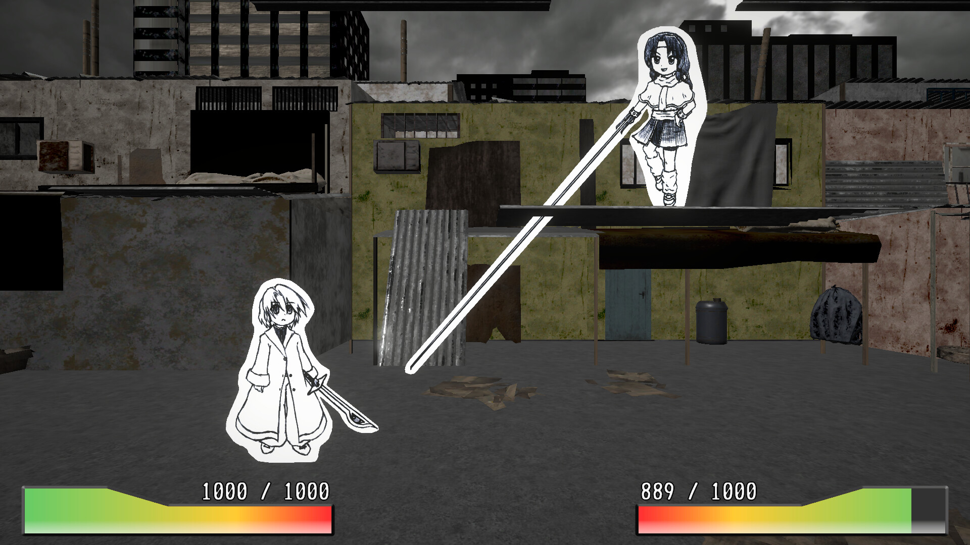 黒歴史ファイターズ screenshot 1