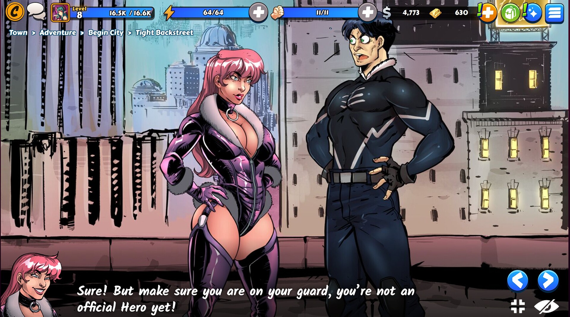 Comix Harem screenshot 2