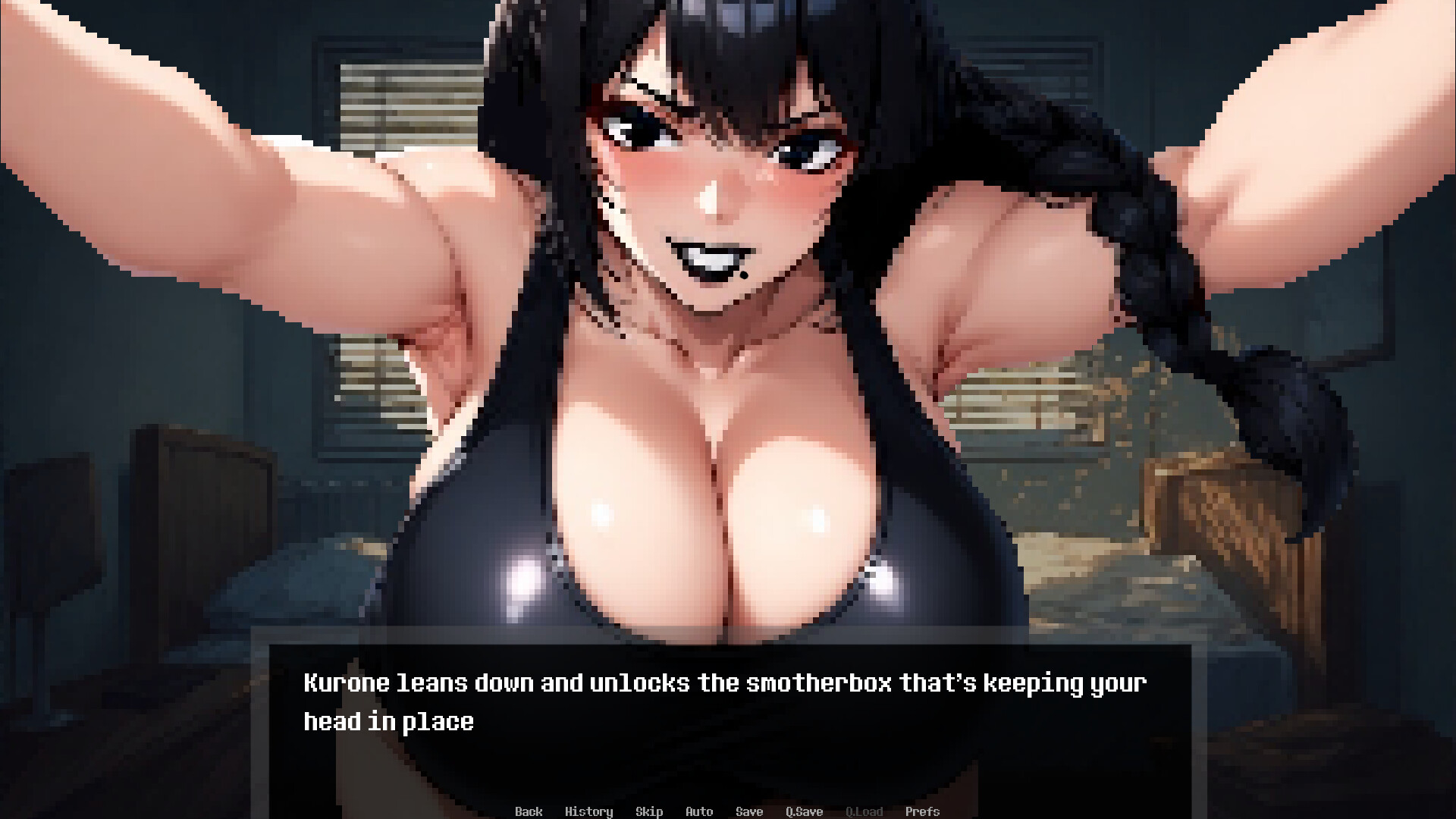 Femdom Stories: Yandere Goth Nerd Girlfriend screenshot 3