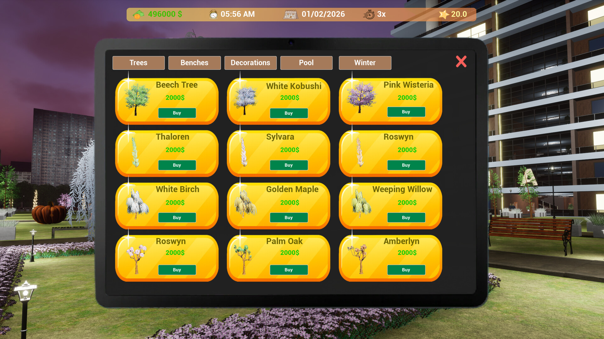 Site Management Simulator screenshot 1