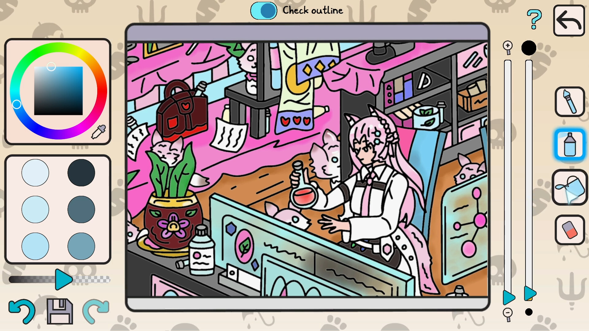 Holo Hidden - My Lovely Fans Can't Be This Hidden screenshot 5