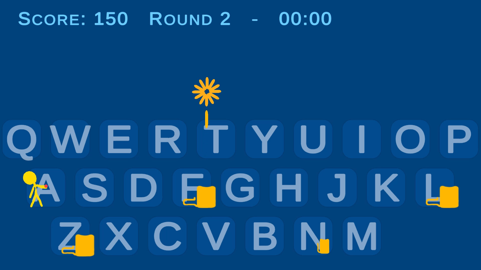 Typing Fireworks screenshot 5