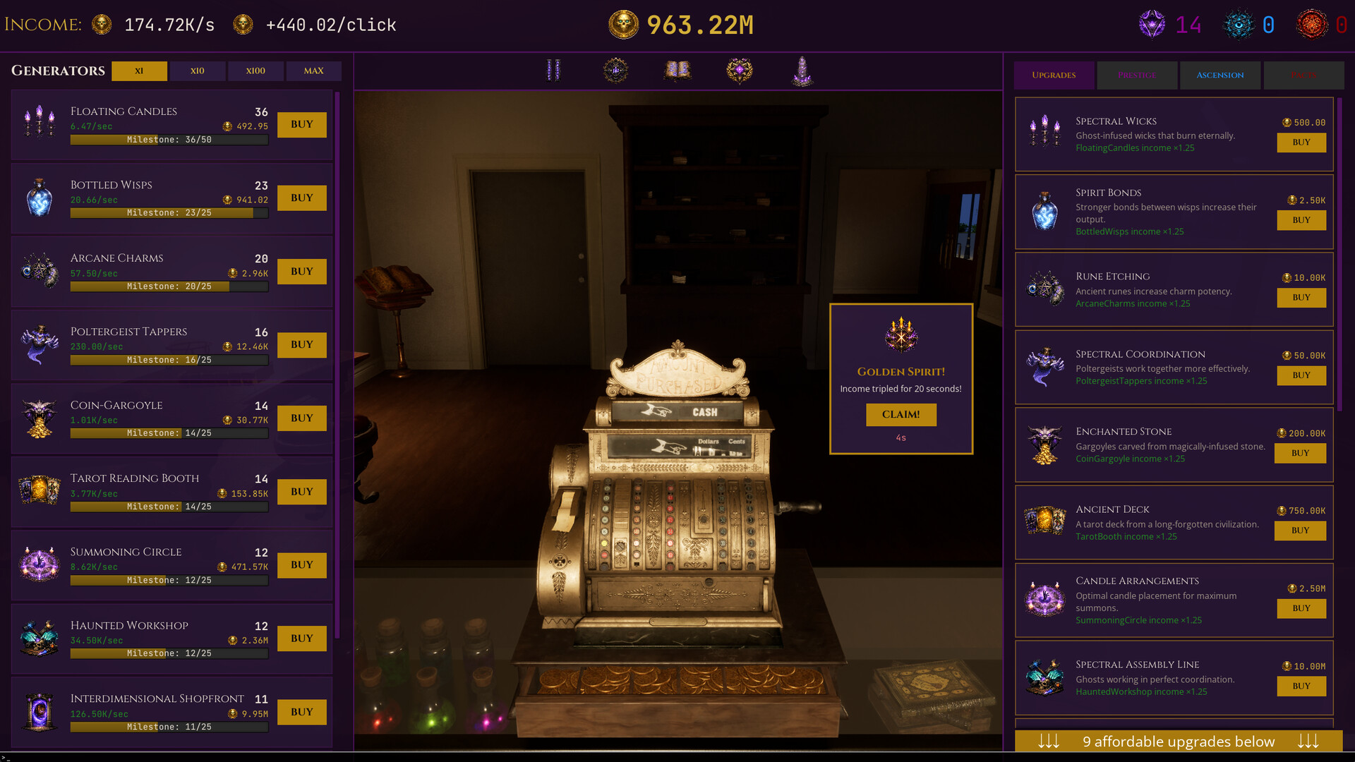 Occult Shop Clicker screenshot 6